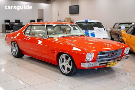 Orange 1972 Holden Monaro Coupe LS
