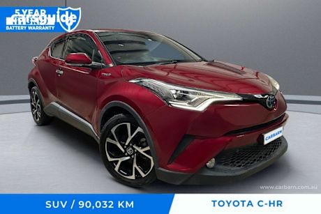 Red 2018 Toyota C-HR SUV