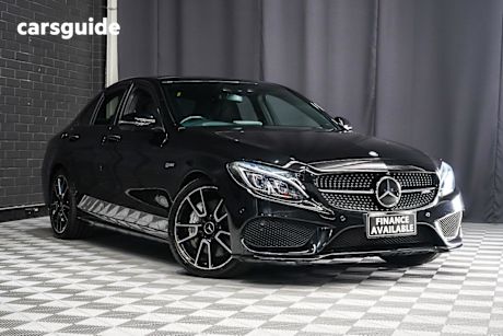 Black 2016 Mercedes-Benz C43 Sedan