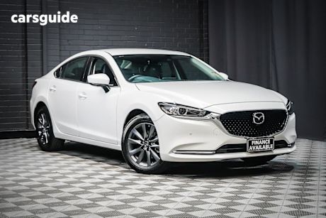 White 2024 Mazda 6 Sedan G25 Touring