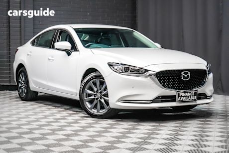 White 2024 Mazda 6 Sedan G25 Touring