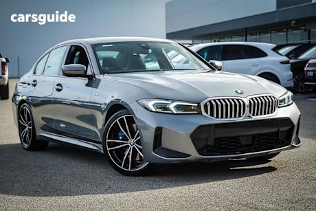 Grey 2022 BMW 330I Sedan M Sport
