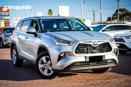 Silver 2024 Toyota Kluger Wagon GX Hybrid AWD