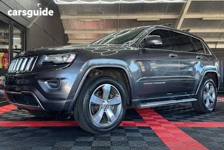 Grey 2013 Jeep Grand Cherokee Wagon Overland (4X4)