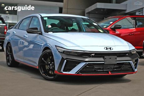 Blue 2025 Hyundai i30 Sedan N Premium With Sunroof