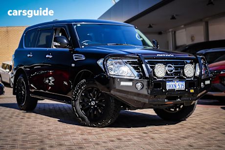 Black 2019 Nissan Patrol Wagon TI (4X4)