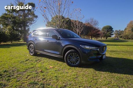 Blue 2020 Mazda CX-8 Wagon Touring (awd)