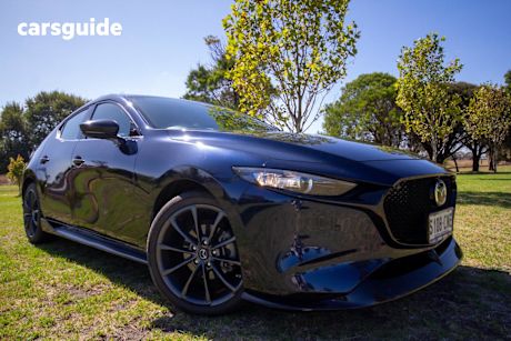 Blue 2021 Mazda 3 Hatchback G20 Touring