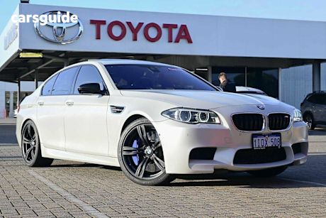 White 2015 BMW M5 Sedan White Shadow