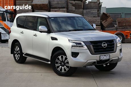 Silver 2023 Nissan Patrol Wagon TI (4X4)