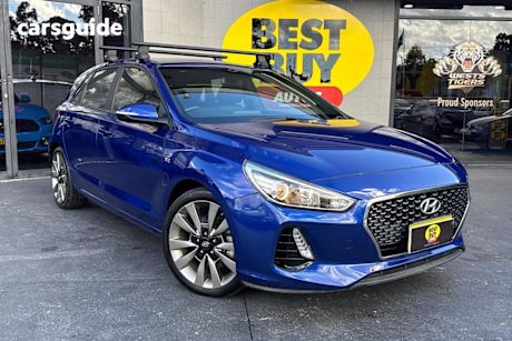 Blue 2018 Hyundai I30 Hatchback SR