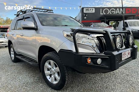 Silver 2016 Toyota Landcruiser Prado Wagon Kakadu (4X4)