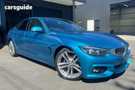 Blue 2019 BMW 420I Coupe Gran Coupe Luxury Line