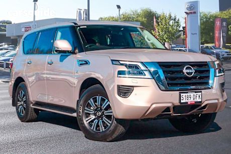 Gold 2023 Nissan Patrol Wagon TI (4X4)