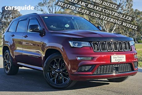 Red 2021 Jeep Grand Cherokee Wagon S-Limited (4X4)