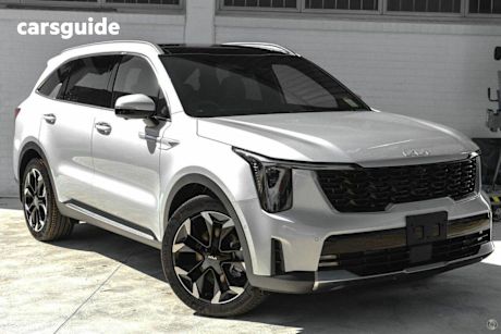 Silver 2024 Kia Sorento Wagon GT-Line 7 Seat