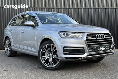 Silver 2018 Audi Q7 Wagon 3.0 TDI Quattro