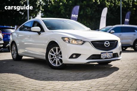 White 2016 Mazda 6 Sedan Sport