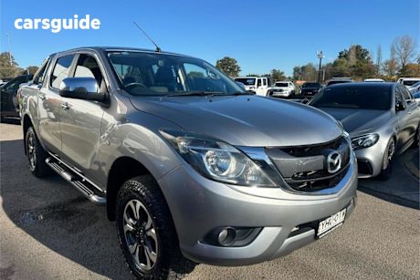 Grey 2017 Mazda BT-50 Dual Cab Utility XTR (4X2)