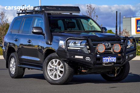 Grey 2020 Toyota Landcruiser Wagon LC200 VX (4X4)