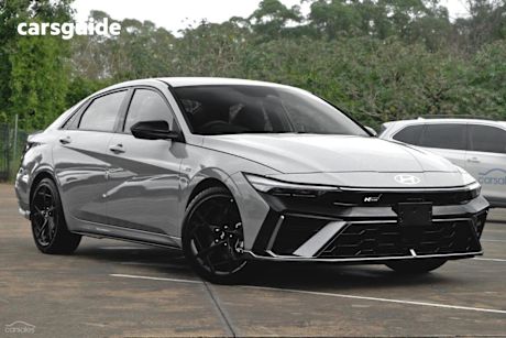 Grey 2025 Hyundai i30 Sedan N Line