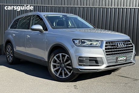 Silver 2016 Audi Q7 Wagon 3.0 TDI Quattro