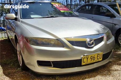 Silver 2006 Mazda 6 Hatchback Classic