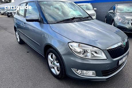 Grey 2013 Skoda Fabia Wagon 77 TSI 5JF MY13