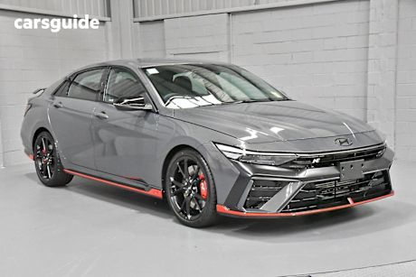Grey 2025 Hyundai i30 Sedan N Premium With Sunroof