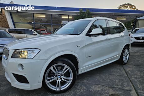 White 2012 BMW X3 Wagon Xdrive 30D