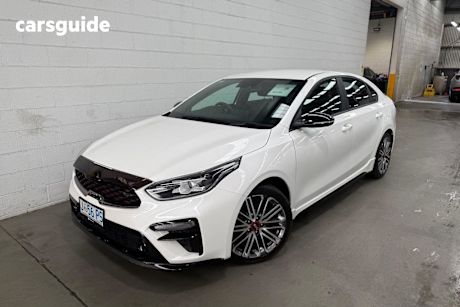 White 2021 Kia Cerato Sedan GT Safety Pack