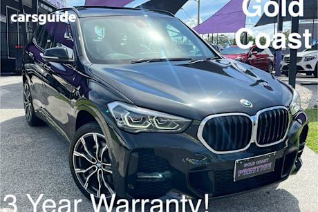 Black 2020 BMW X1 Wagon Xdrive 25I M Sport