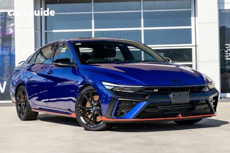 Blue 2025 Hyundai i30 Sedan N Premium With Sunroof