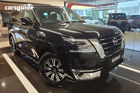 Black 2024 Nissan Patrol Wagon TI-L (4X4)