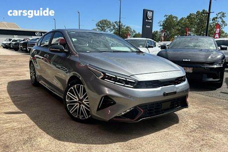 Grey 2024 Kia Cerato Hatchback GT