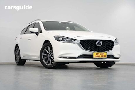 White 2021 Mazda Mazda6 Wagon SPORT