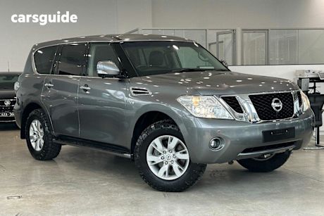 Grey 2017 Nissan Patrol Wagon TI-L (4X4)