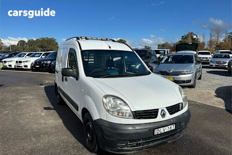 White 2009 Renault Kangoo Van Integral