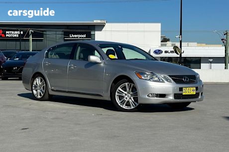 Silver 2006 Lexus GS450H Sedan Hybrid