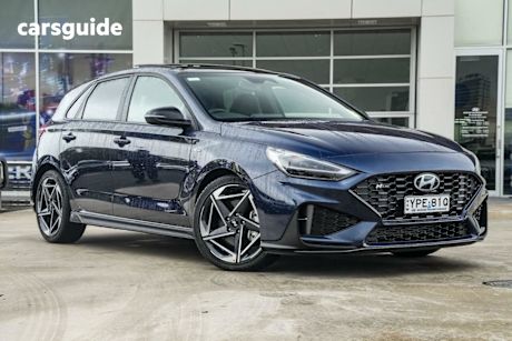 Blue 2024 Hyundai I30 Hatchback N Line PRM Mhev