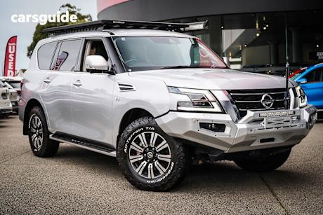 Silver 2020 Nissan Patrol Wagon TI (4X4)