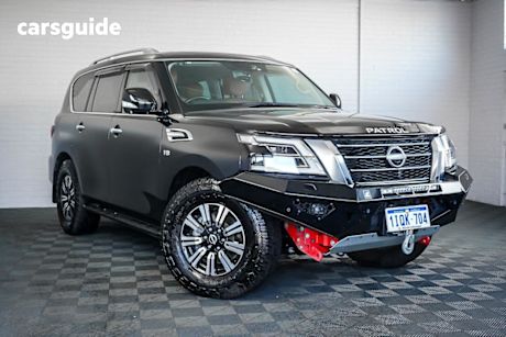 Black 2023 Nissan Patrol Wagon TI-L (4X4)