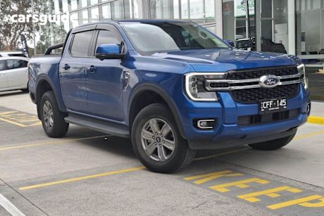 Blue 2022 Ford Ranger Double Cab Pick Up XLT 2.0 (4X4)