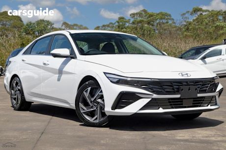 White 2024 Hyundai i30 Sedan Premium