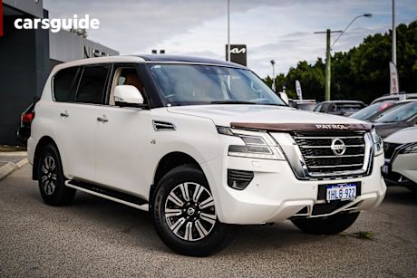 White 2020 Nissan Patrol Wagon TI (4X4)