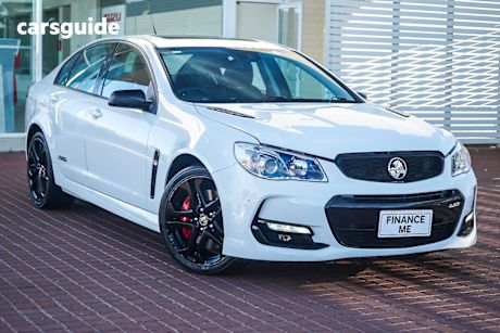 White 2017 Holden Commodore Sedan SS-V Redline