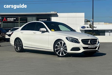 White 2017 Mercedes-Benz C250 Sedan