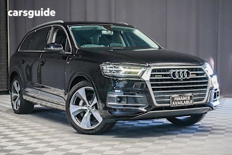 Black 2015 Audi Q7 Wagon 3.0 TDI Quattro
