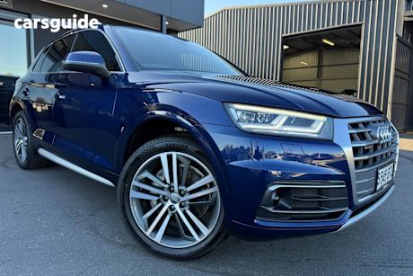 Blue 2017 Audi Q5 Wagon 2.0 Tfsi Quattro Sport