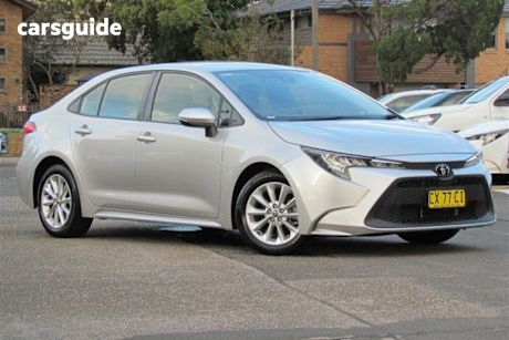 Silver 2020 Toyota Corolla Sedan Ascent Sport